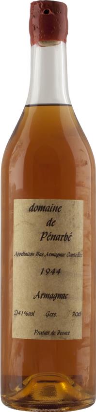 Vintage 1944 Domaine de Pénarbé Bas-Armagnac