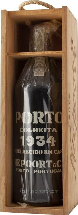 Niepoort & Co. 1934 Colheita Port in Original Wooden Case - Rue Pinard