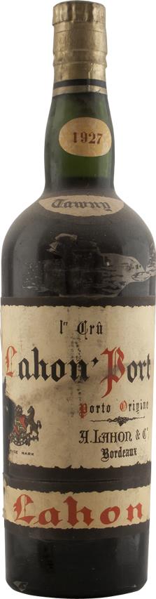 1927 Lahon A. Tawny Port Premier Cru