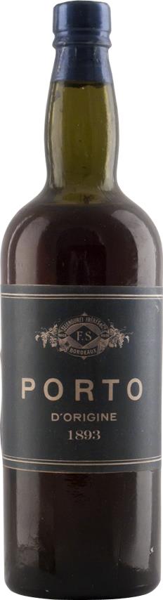 Seignouret Frères 1893 Vintage Port
