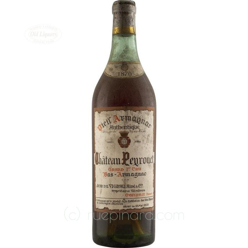 Armagnac 1870 teau Peyrouet SKU 4469