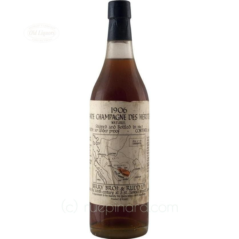 Cognac 1906 Berry Brothers Rudd SKU 4791