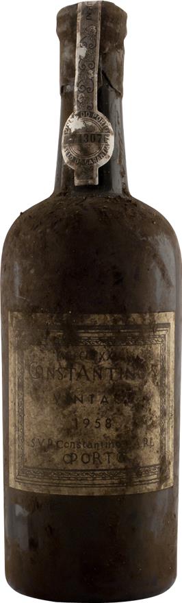 1958 Constantino Vintage Port - Oporto Red Wine