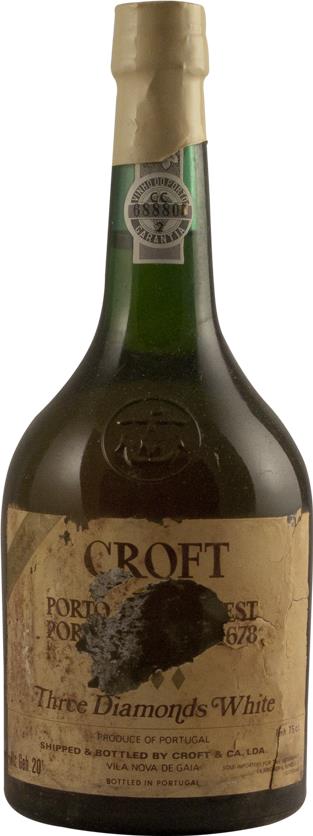 Croft Port 1960 White Wine - 1980s Vintage