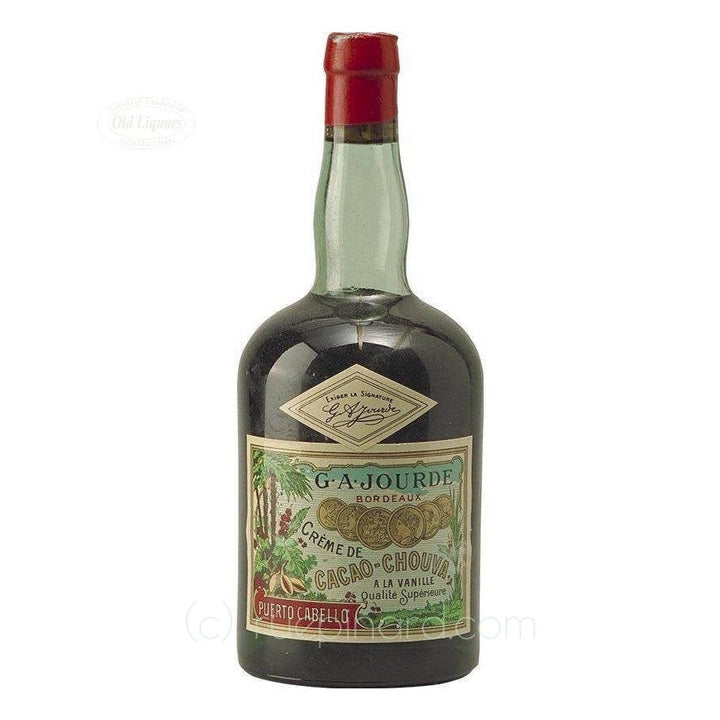 Jourde G.A. Crème de Cacao Chouva 1920 Vintage Puerto Cabello