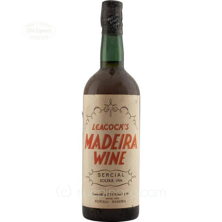 Madeira 1904 Leacock's - LegendaryVintages