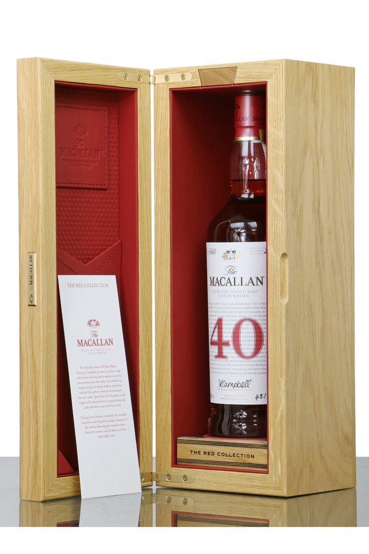 The Macallan 'The Red Collection' 40 Year Old