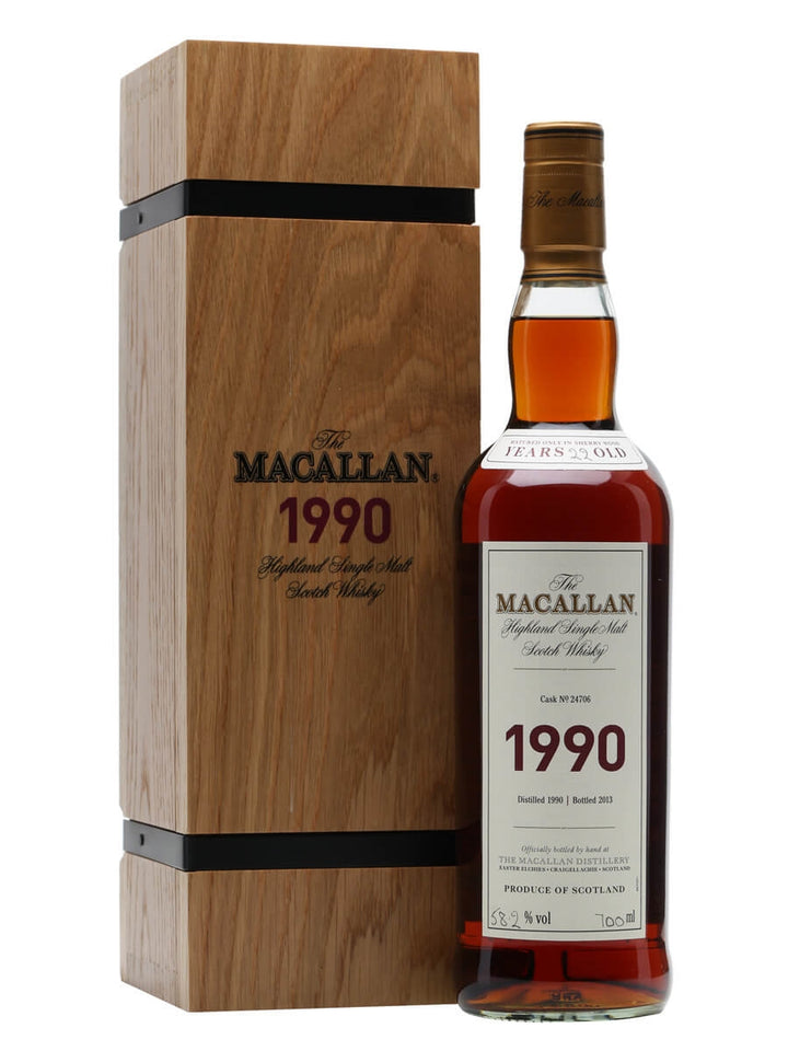 Macallan Fine & Rare Collection 1990