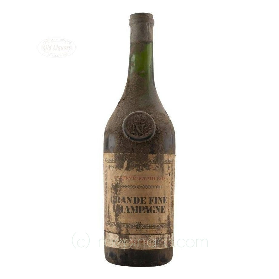 Maxim's Caves du Restaurant Grande Champagne Réserve Napoleon Cognac 1910s - Rue Pinard