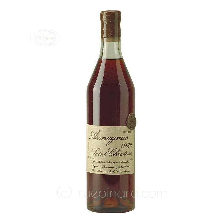 Armagnac 1922 Saint Christeau - LegendaryVintages