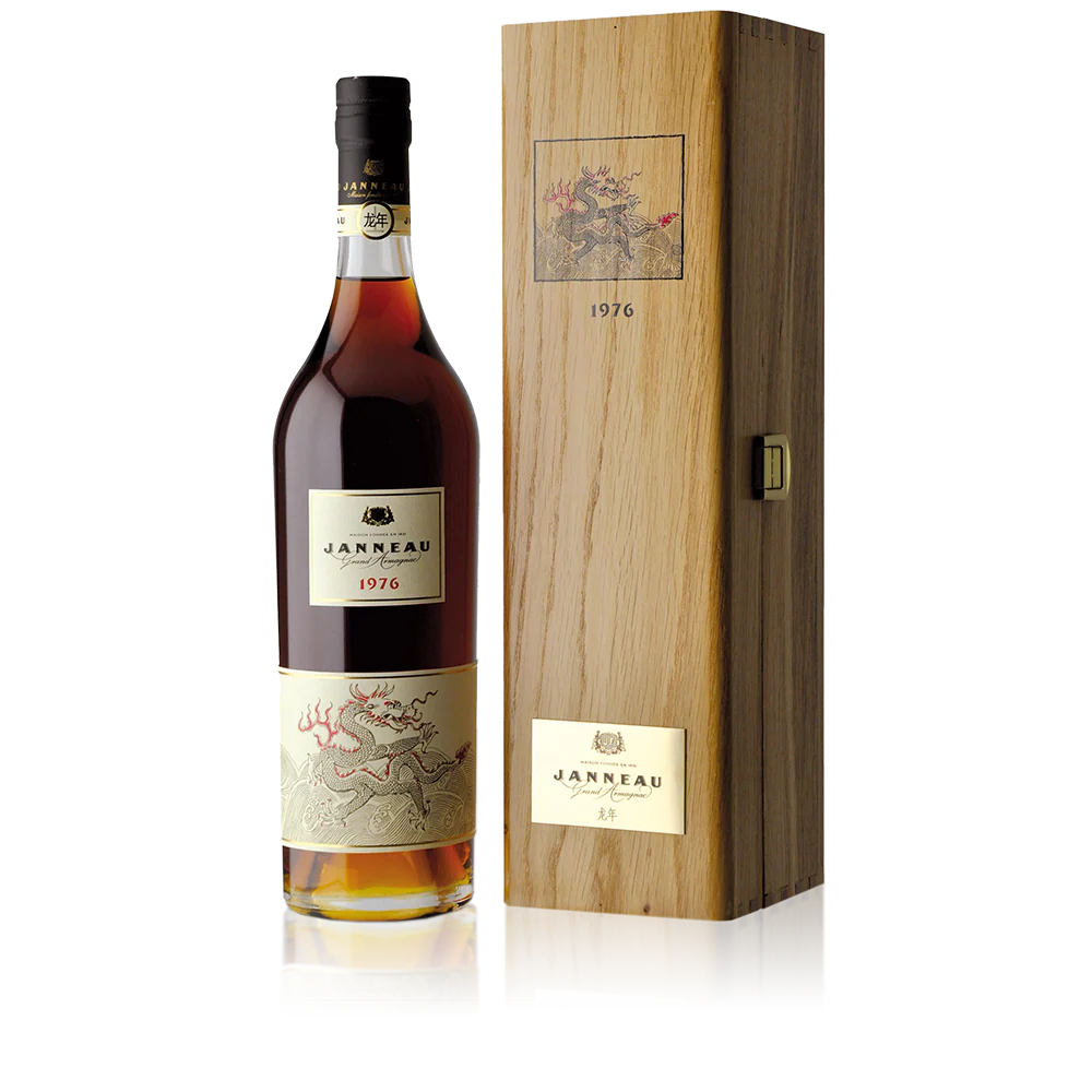 Janneau 1976 Year of the Dragon Armagnac