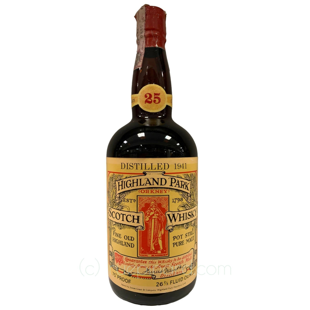 Highland Park 1941 25 Year Old / St Magnus Label - Rue Pinard