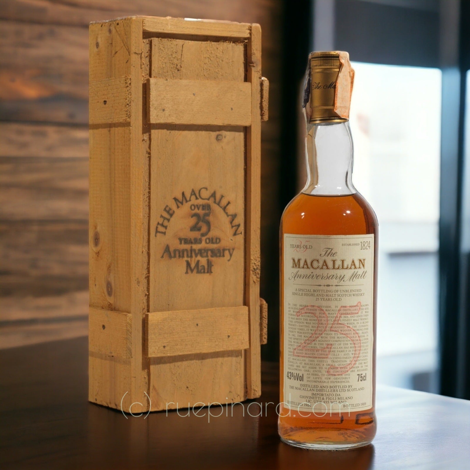 Buy The Macallan Anniversary Malt - 25 Year Old - 1964 – Rue